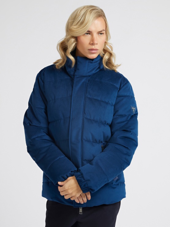 žametna Napihovalka Guess Modra