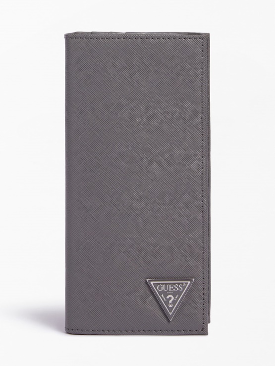 Certosa Saffiano Denarnica Siva Guess