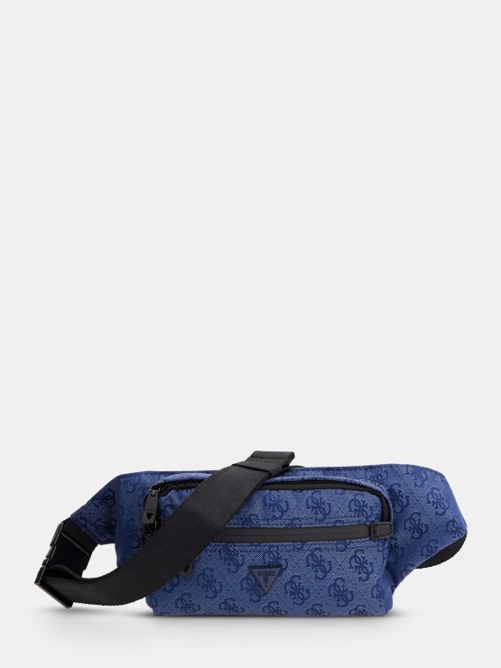 Vezzola Najlonska Torbica Za Pas Temno Modra Guess