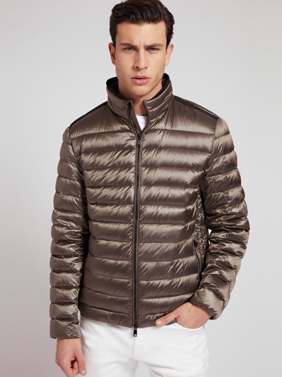 Rjava Podložena Jakna Guess