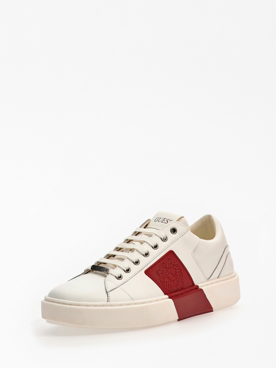 Guess Rdeče Superge S Potiskom Levov Vice Sash