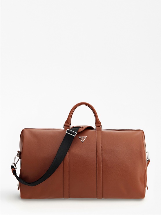 Guess Certosa Saffiano Vikend Torba Rjava