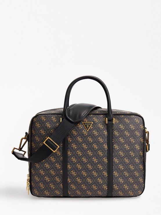 Vrečka Z Logotipom Guess Rjava Vezzola 4g