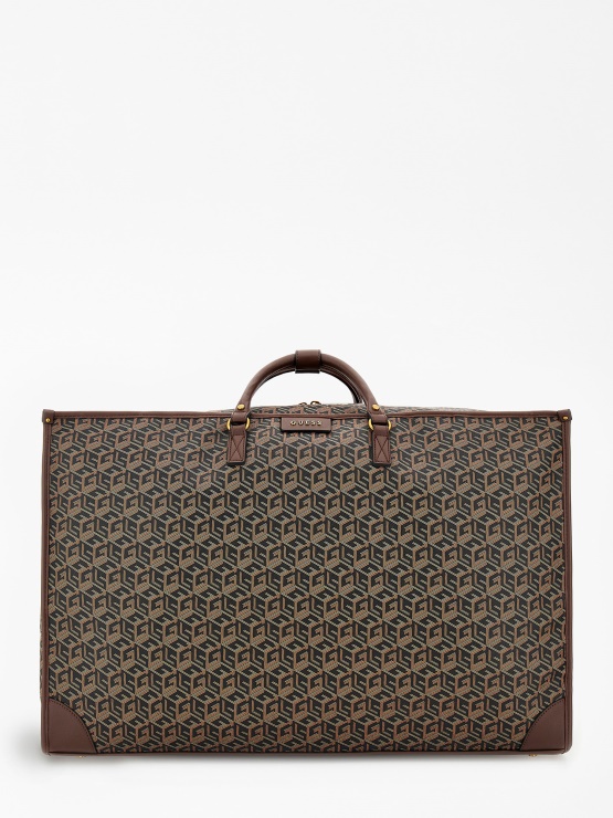 Black Ederlo G Cube Logo Vikend Torba Guess