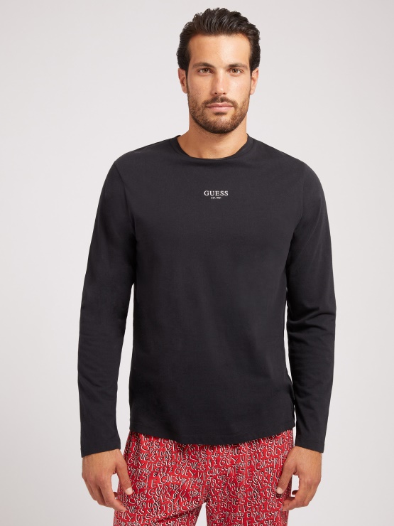 Bela Pižama S Potiskom Logotipa Multi Guess