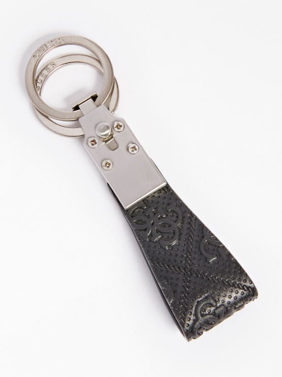 Escape 4g Logo Obesek Za Ključe Guess Black