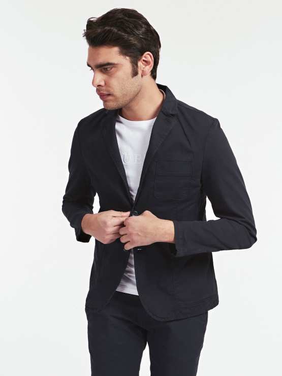 Guess Slim Fit Blazer Moder Multi