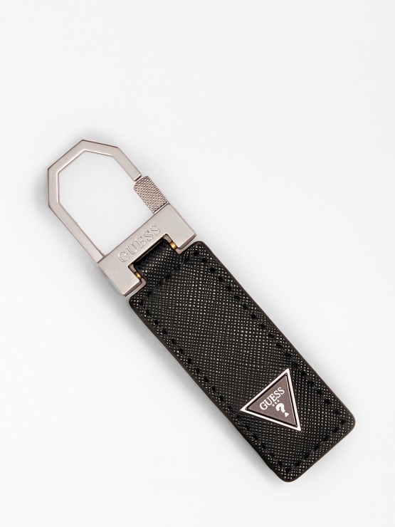 Certosa Saffiano Obesek Za Ključe Guess Black