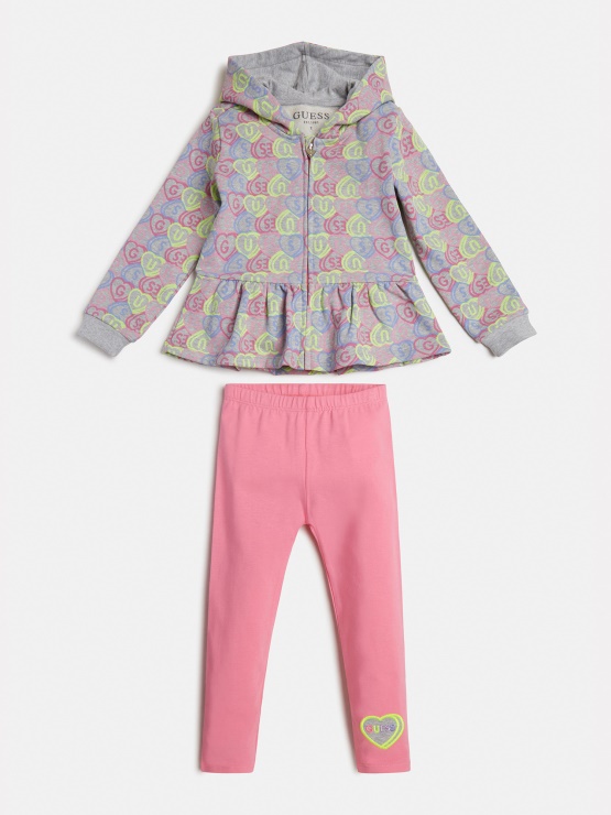 Aktivni Pulover In Pajkice Guess Večbarvni Vzorec