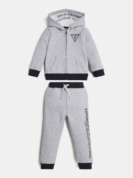Aktivni Komplet Jopica In Hlače Guess Siva Multi