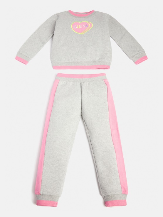 Aktivni Komplet Puloverja In Hlače Guess Grey Multi Nov Trend