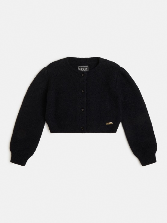 Guess Pulover Jopica črna