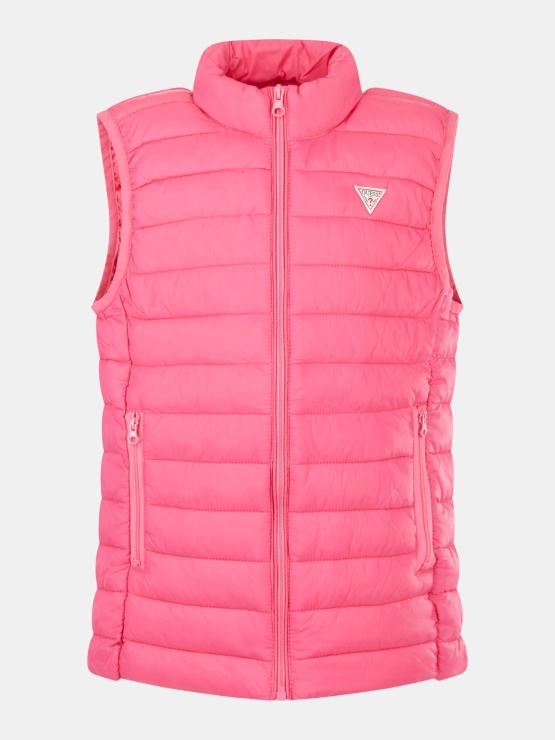 Roza Guess Podložena Jakna Brez Rokavov