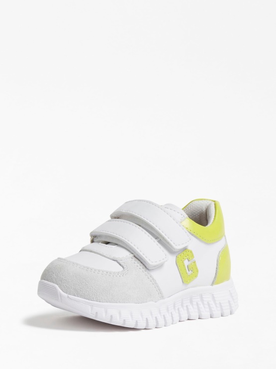 Usnjen Tekaški Copat White Lance (21-26) Guess