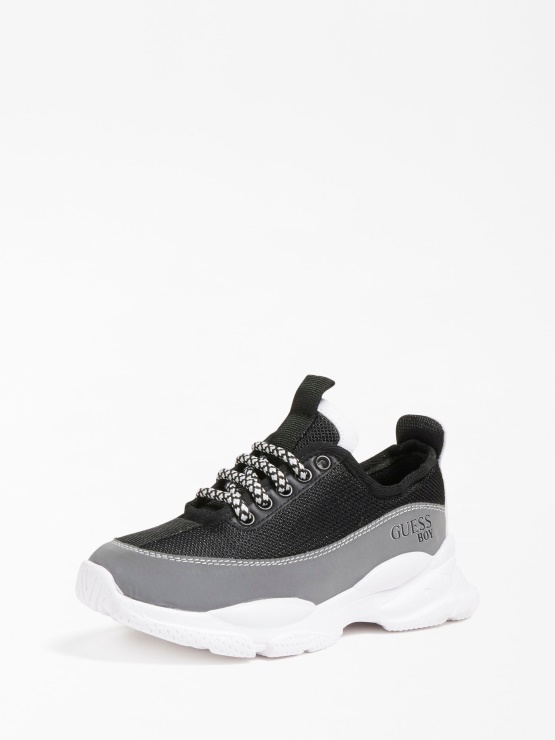 črn Tekaški čevelj Z Logotipom Michael (27-34) Guess