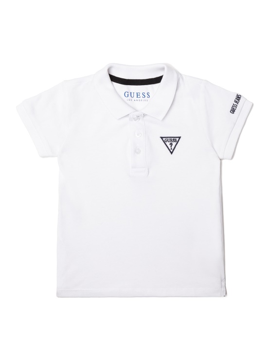 Guess Bel Sprednji Logotip Polo