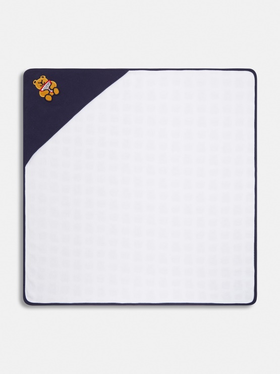 Guess All Over Logo Otroška Brisača Bela Multi