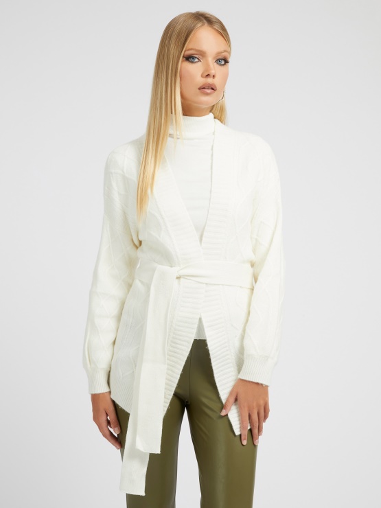 Bela Jopica Iz Pletene Volne Guess