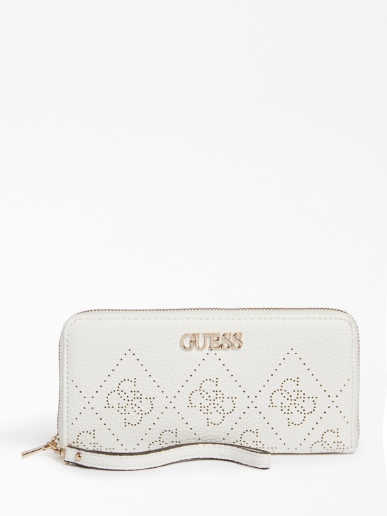 Amara 4g Logo Denarnica Guess Bela