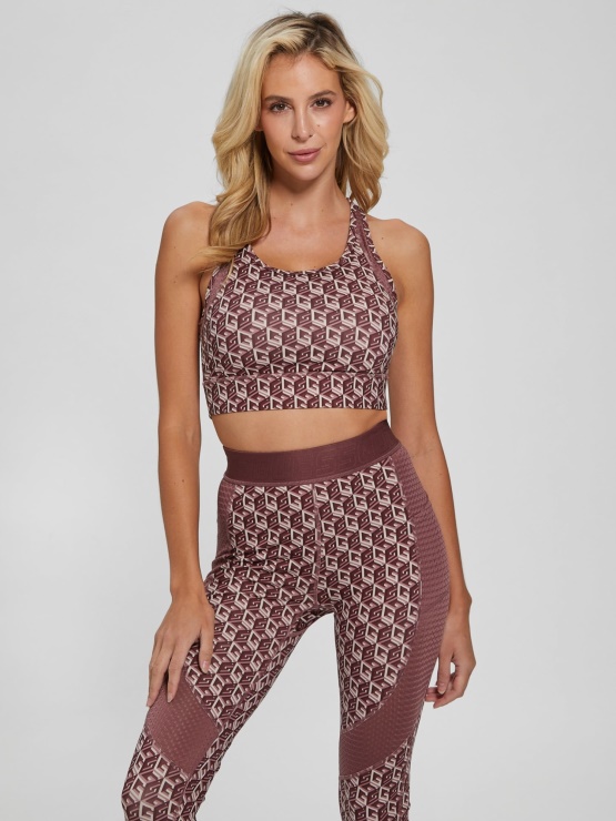 Aktivni Nedrček Guess Z Rdečim Logotipom