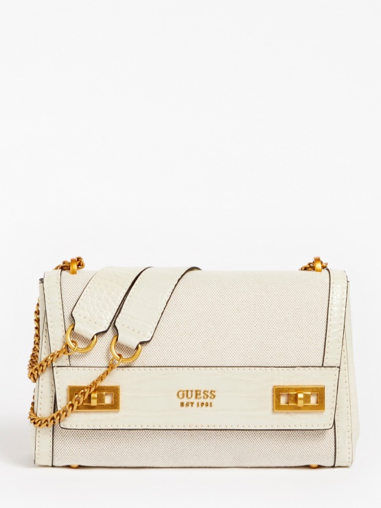 Bel Katey Logotip Charm Crossbody Guess