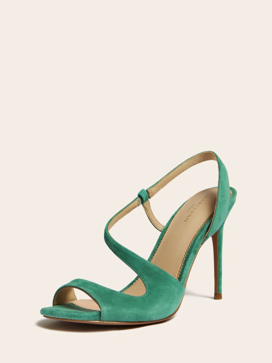 Zeleni Guess Sandal Iz Semiša Marciano