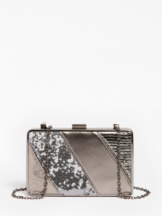 črna Multi Suha Večerna Torbica Guess