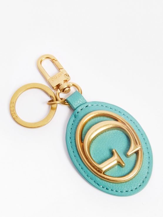 G Logo Obesek Za Ključe Modra Guess