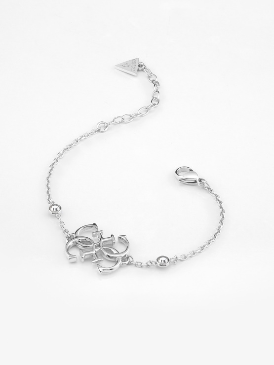 4g Status' Zapestnica Guess Srebrna