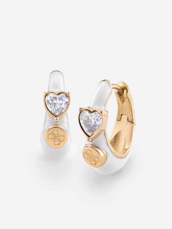 Guess Neonske Luči' Uhani Zlati