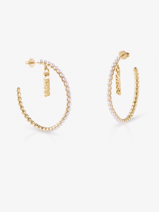 Guess Podvodni Ljubezenski Uhani Več Zlatih