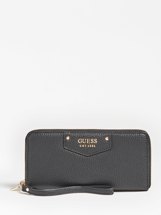 Eko Brenton Maxi Denarnica črna Guess