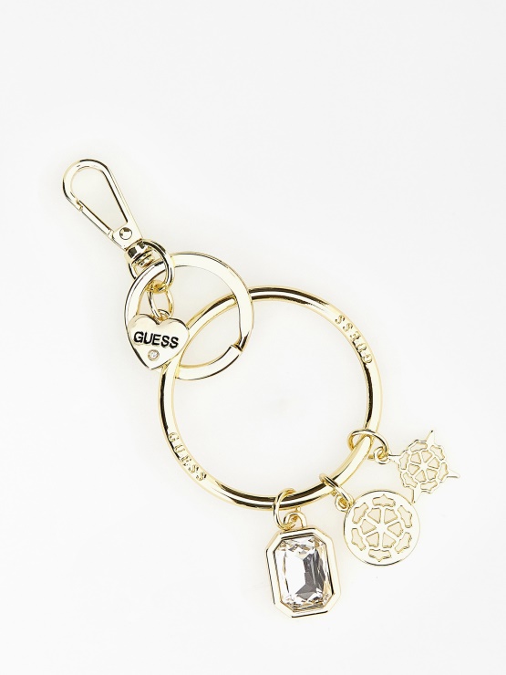 Guess Bel Obesek Za Ključe Z Logotipom 4g