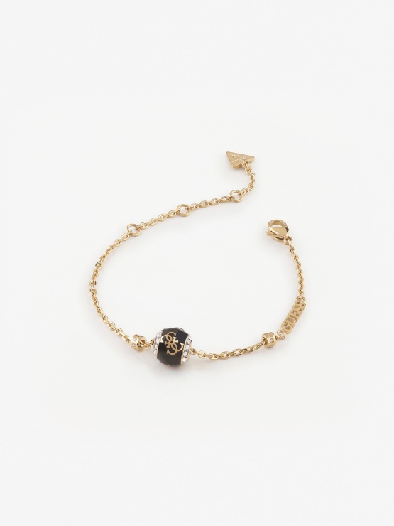 Guess črna Multi 4g-loop Zapestnica