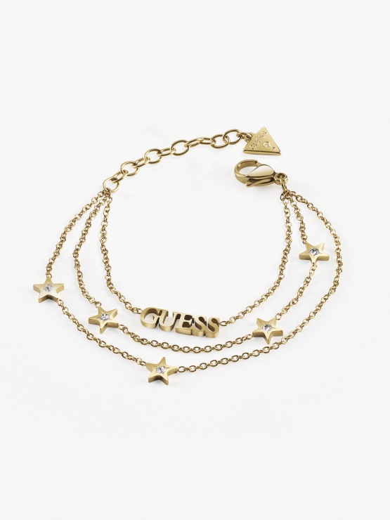 A-star-is-born-bracelet Gold Guess