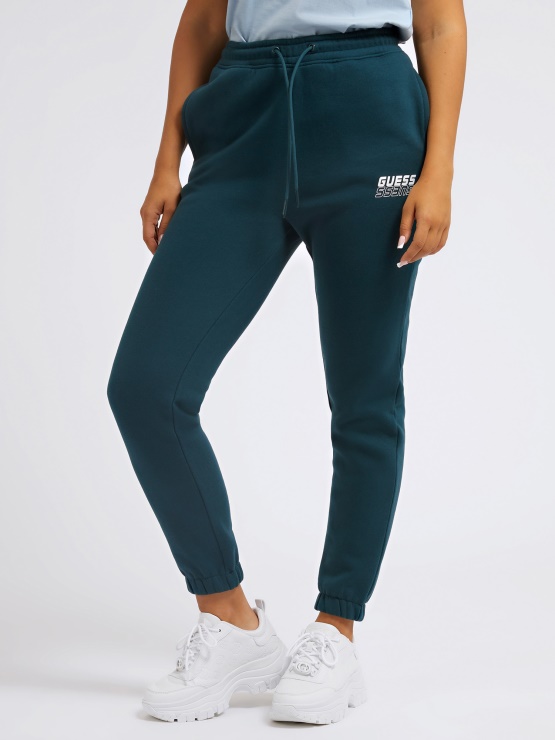 Modre Jogger Hlače Guess Side Logo