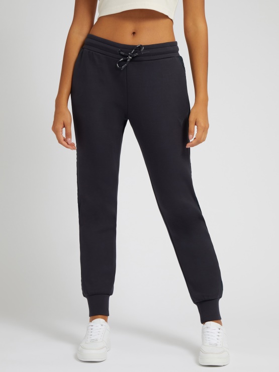 Guess Jogger Hlače Temno Sive