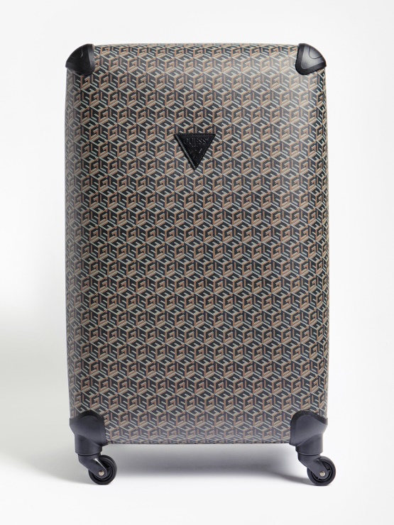 Guess Wilder G Cube Logo Voziček črn