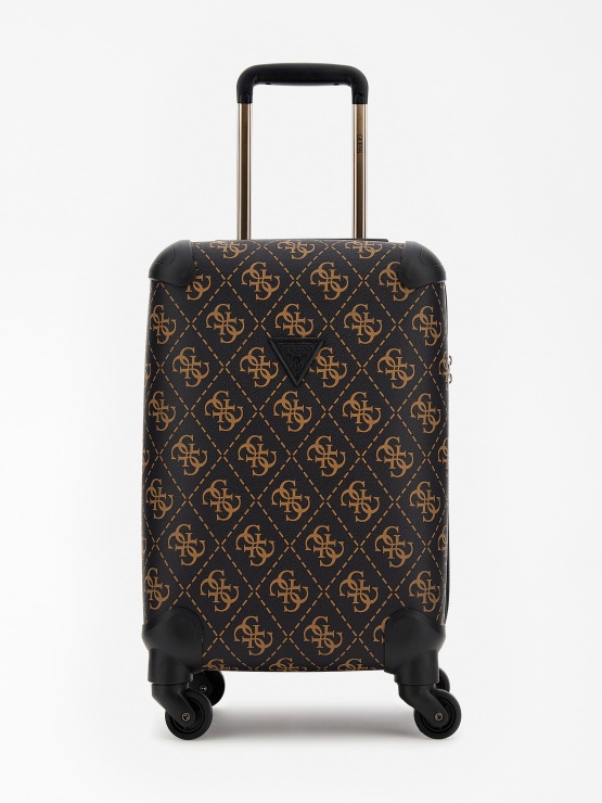 Berta 4g Logo Voziček Guess Rjav