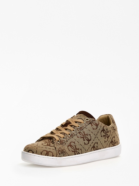 Guess Bež Superge Z Logotipom Rosalia 4g