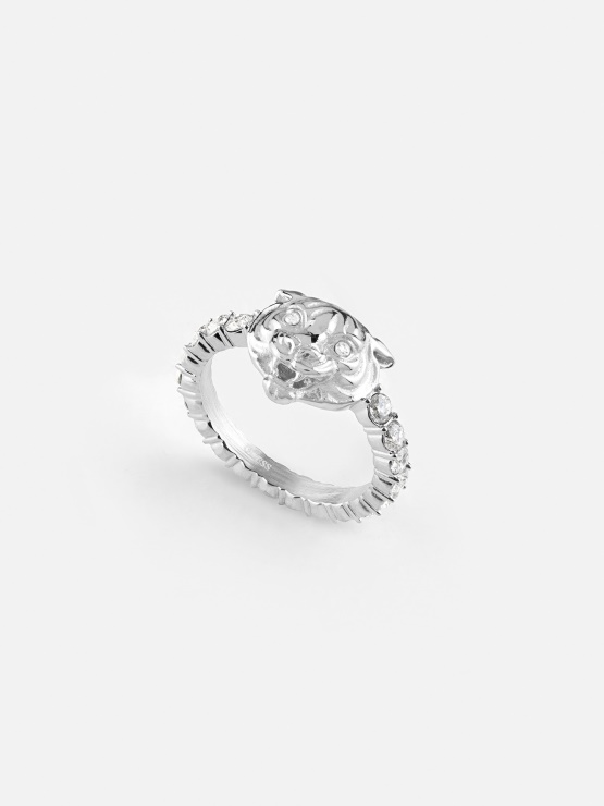 Daktari' Prstan Uganiti Srebrn