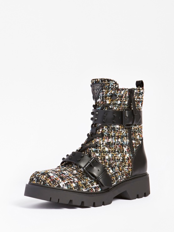 Bel Multi Rodeta Bojni škorenj Iz Tvida Guess