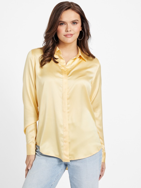 Guess čast Satenasta Srajca Prašni Sončni Vzhod