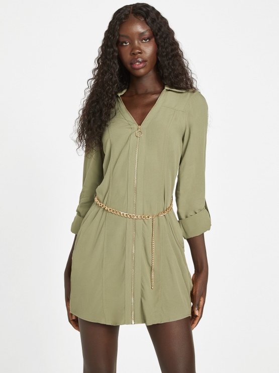 Abelina Challis Srajčna Obleka Isle Wash 32'' Guess