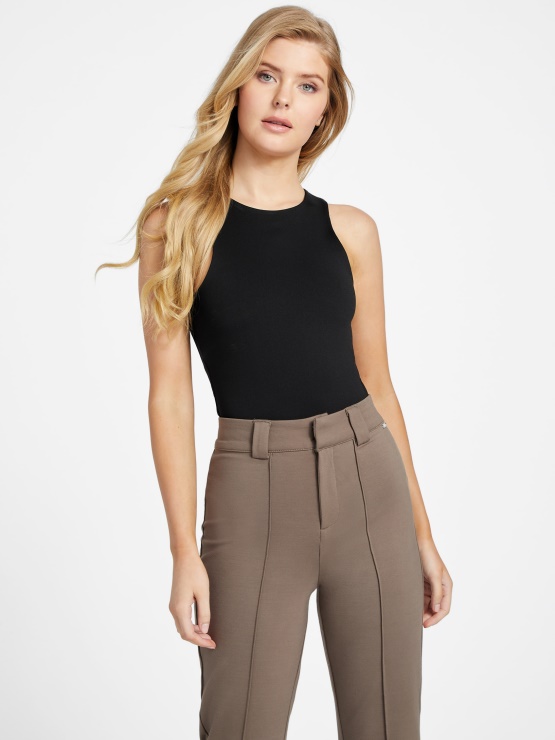 Jet črn Brezšivni Bodi Guess