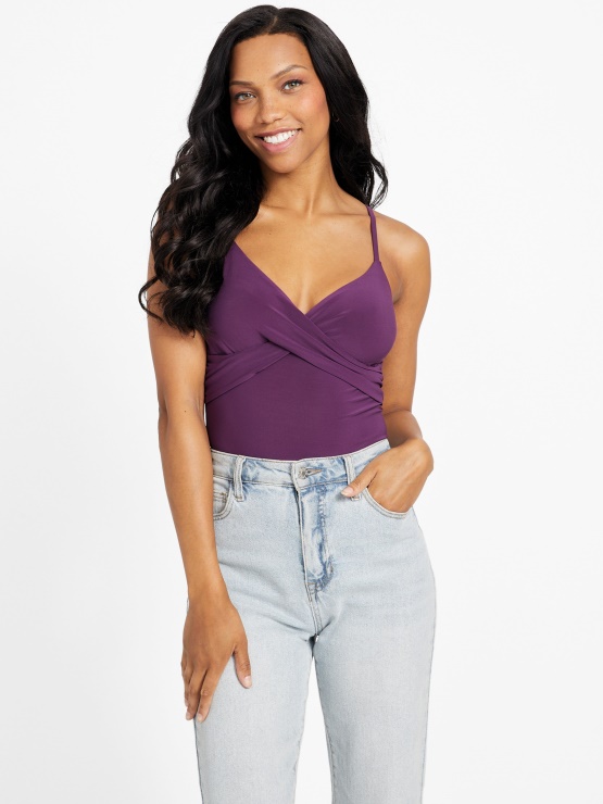 Guess Gil Cvetlični Bodi Grape Wine