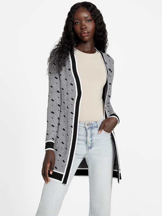 Jopica Z Logotipom Guess Jet Black Multi Eco Cachet