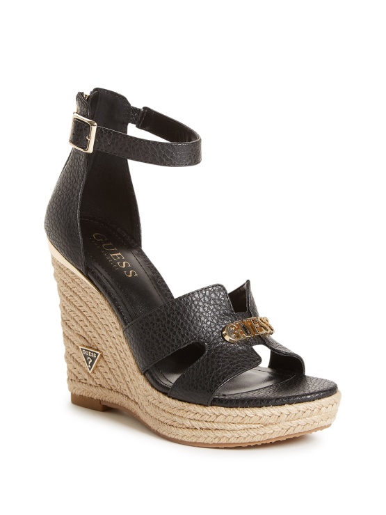 črne Jessi Espadrille Wedges Guess