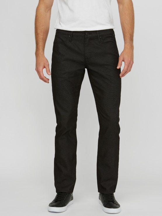 Guess Black Wash 30'' Harlem Ultra-slim Kavbojke Z Zadrgo