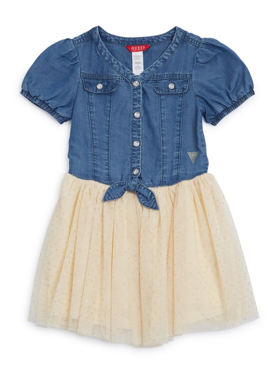 Guess Kremna Bleščeča Obleka (2-6)